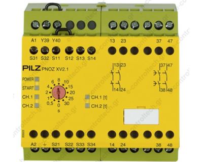 Ρελέ ασφαλείας 2 NO+ 2 NO delay 30 S 24-240 VAC/DC, 774550